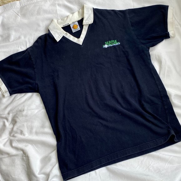 Seattle Sounders 1970s Retro Football Shirt, M - Picture 2 of 5